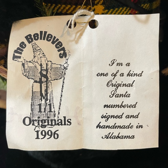 Artist created, handmade, one of a kind, vintage Santas. - Picture 10 of 12